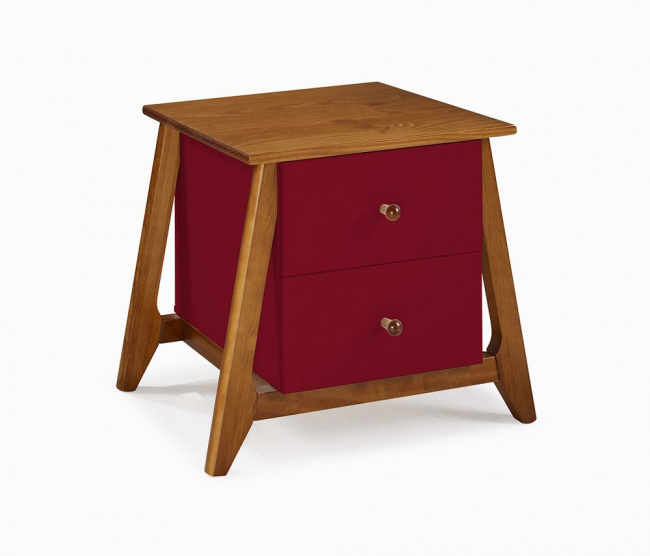 Mesa de Cabeceira Stoka 2 Gavetas