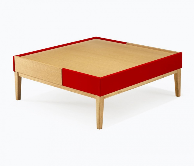 Mesa de Centro Duo Com Gavetas