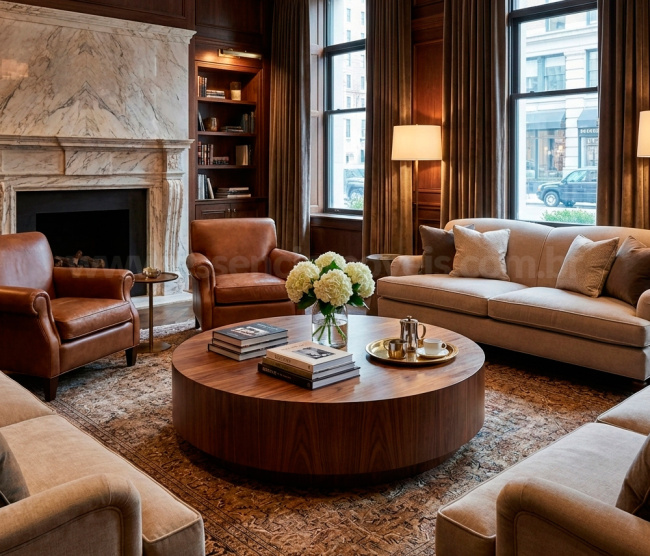 Mesa Elo de Centro Redonda