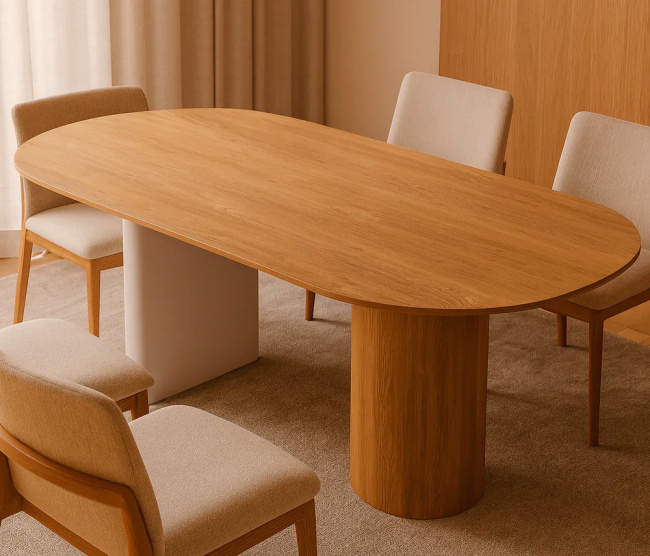 Mesa Irisia de Jantar