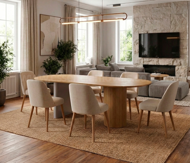 Mesa Irisia de Jantar