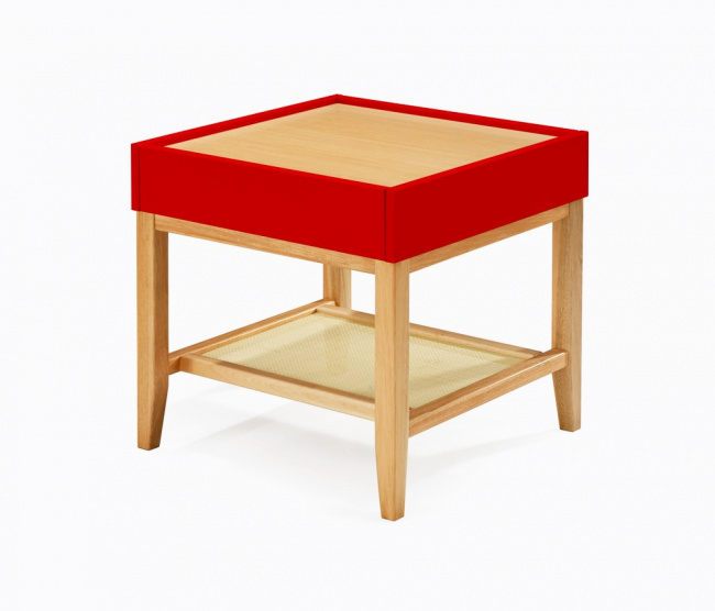 Mesa Lateral Duo com Gaveta