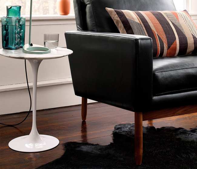 Mesa Saarinen Lateral - Base Branca