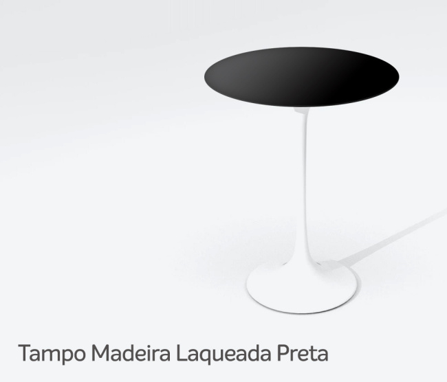 Mesa Saarinen Lateral - Base Branca