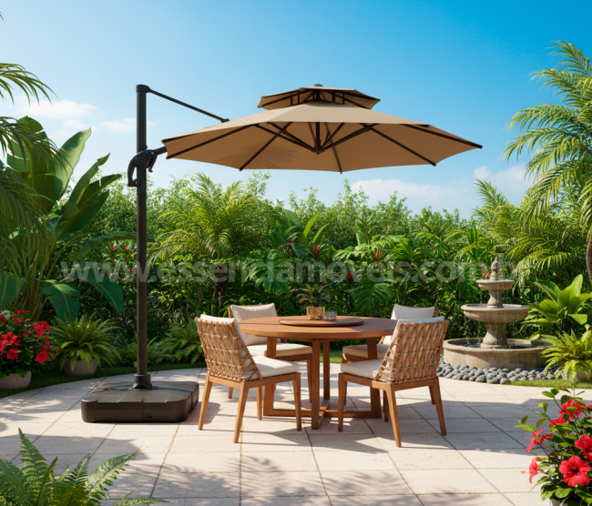 Ombrelone Lateral Belize - Redondo