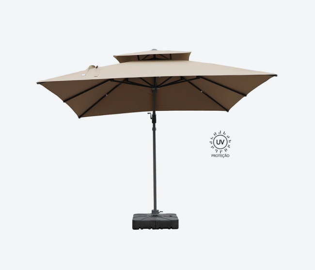 Ombrelone Lateral Tulum - Quadrado