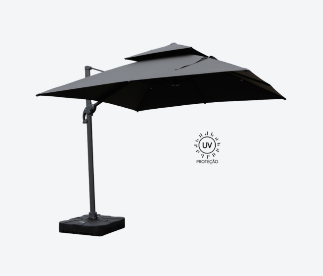 Ombrelone Lateral Tulum - Quadrado