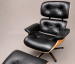 Poltrona e Puff Charles Eames - Madeira Freijó