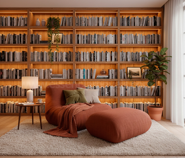 Poltrona e Puff Serena