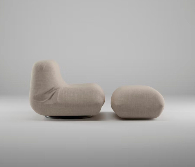 Poltrona e Puff Serena