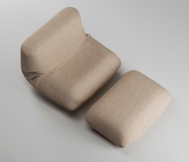 Poltrona e Puff Serena