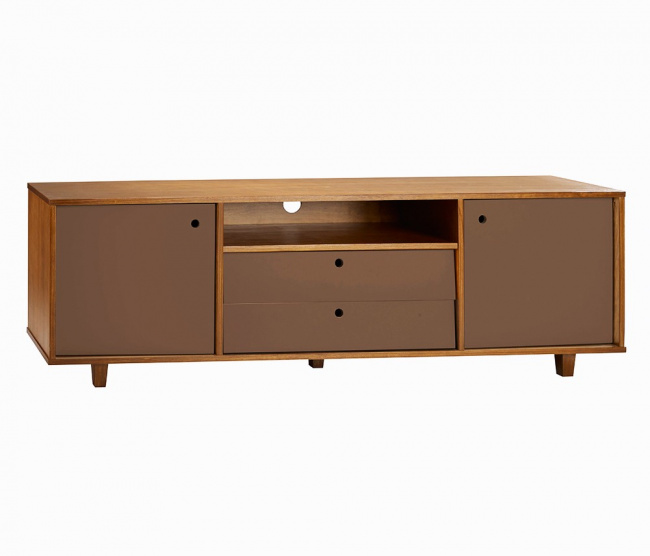 Rack Vintage - 2 Gavetas e 2 Portas