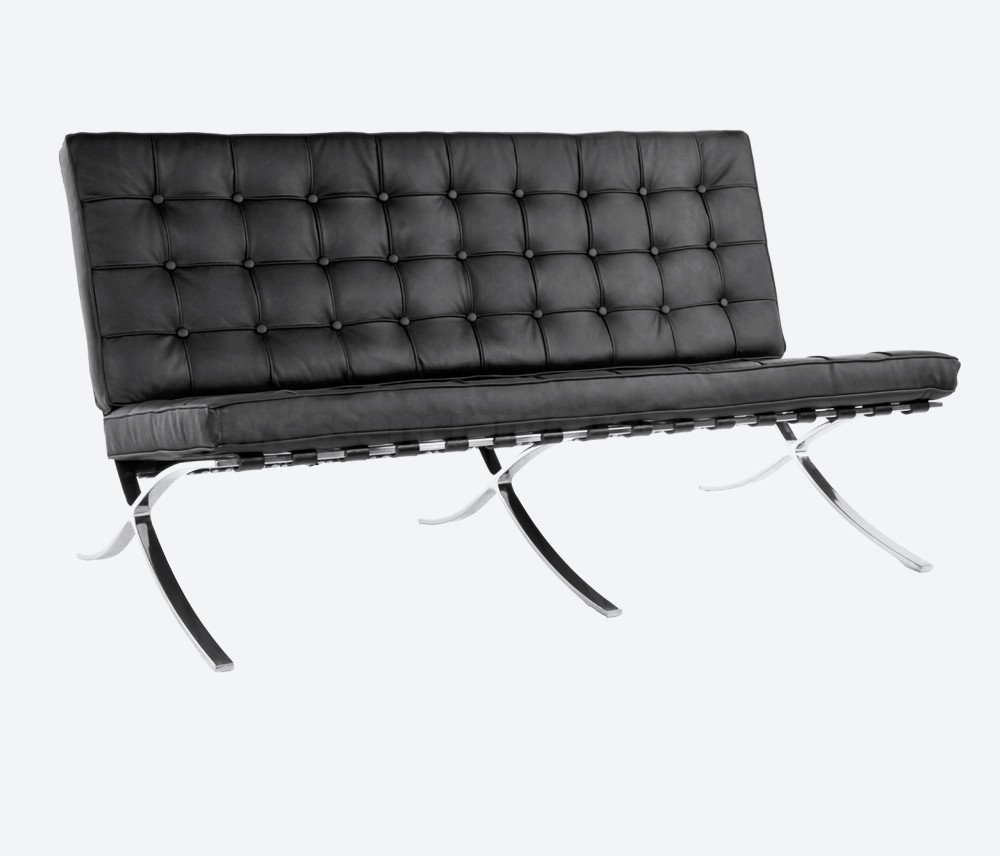 Sofá Barcelona Cromado Essência Móveis de Design