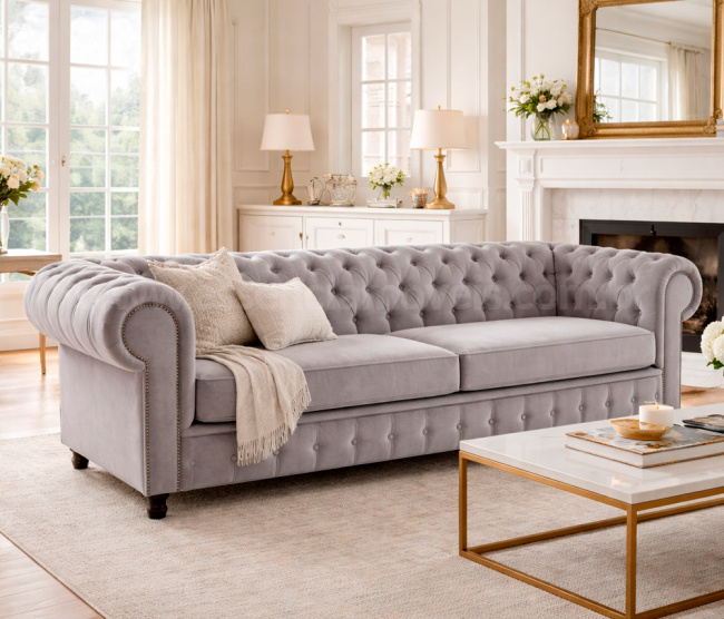 Sofá Chesterfield