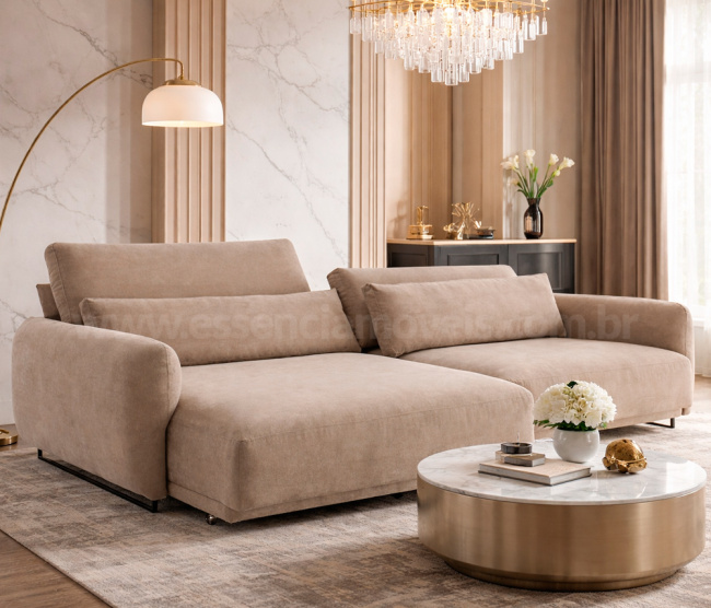 Sofá Retrátil Divino