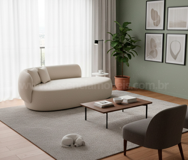 Sofá Simpatia - Oval