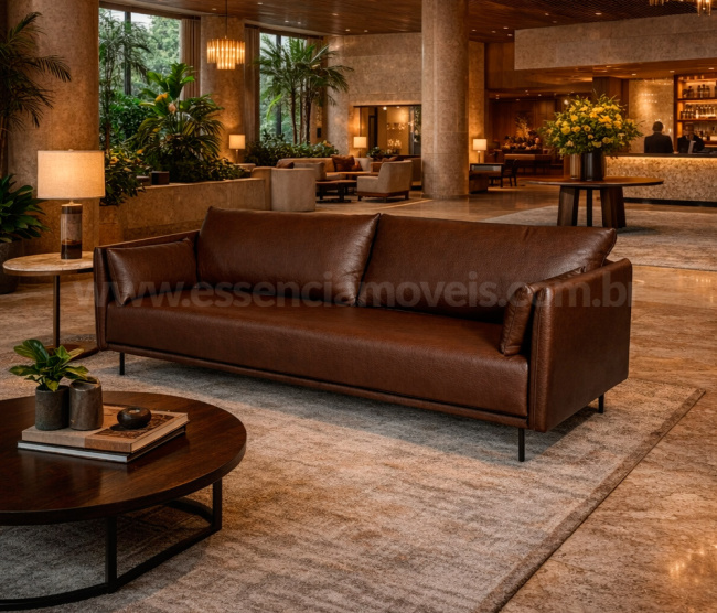 Sofá Vicenza - Couro