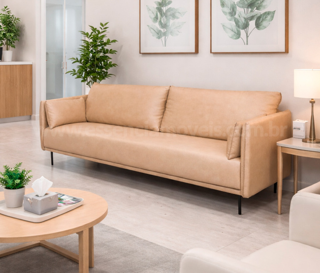 Sofá Vicenza - Couro