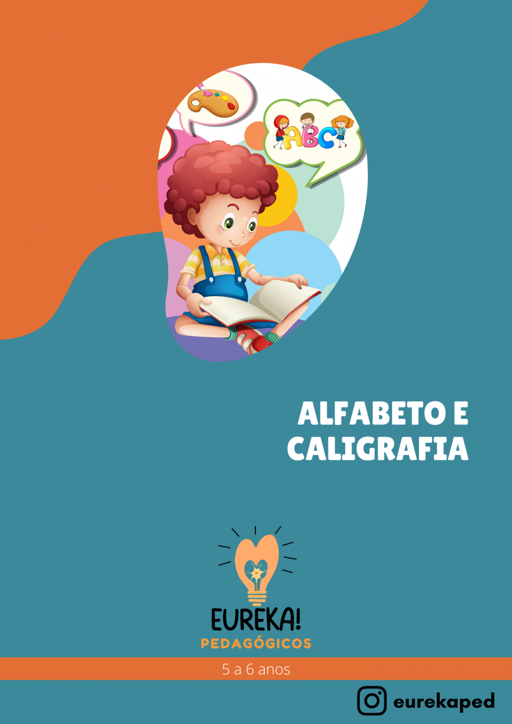 Caderno Alfabeto E Caligrafia 5 A 6 Anos Eureka PedagÓgicos 0985