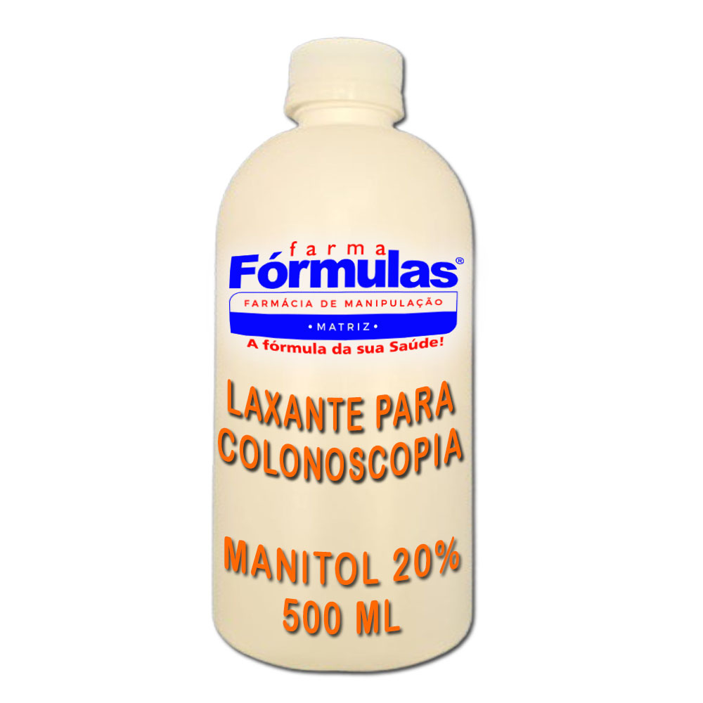 LAXANTE PARA COLONOSCOPIA - MANITOL 20 % 500 ML - FARMA FÓRMULAS