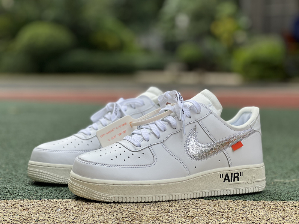 Nike silver x store off white