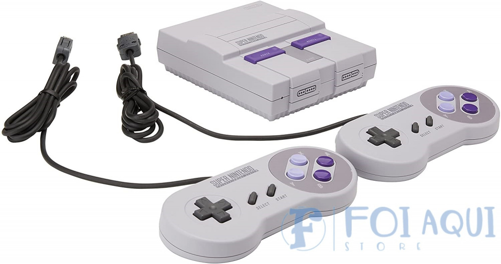 Super Nintendo Retrô 821 Jogos Clássicos - Frete Grátis - Forever