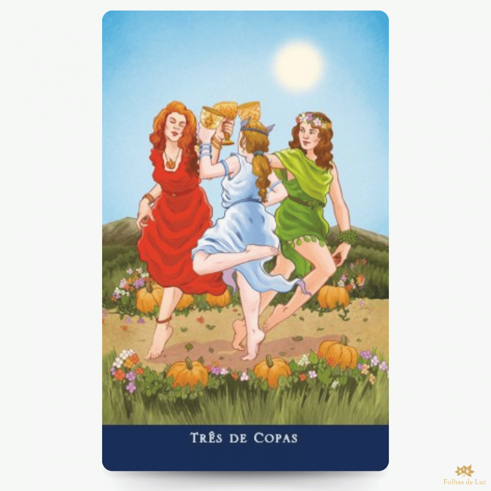 Mini Tarô Clássico - Folhas de Luz