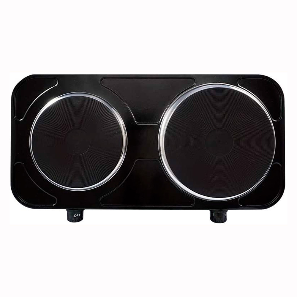Fogao Cooktop Eletrica de Mesa 2 Pratos FMP 02 Preto 110v Galpao 12