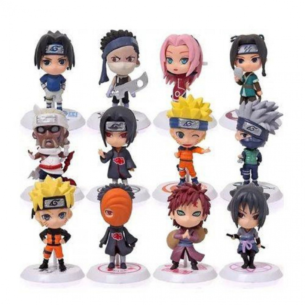 Miniaturas Bonecos de Naruto (Sasuke Classico)