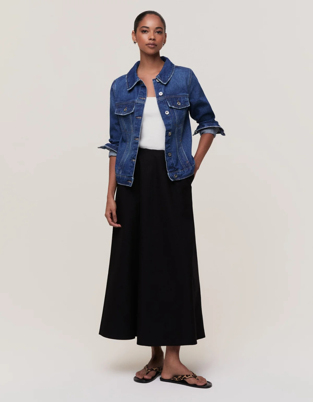 Jaqueta Jeans Clássica