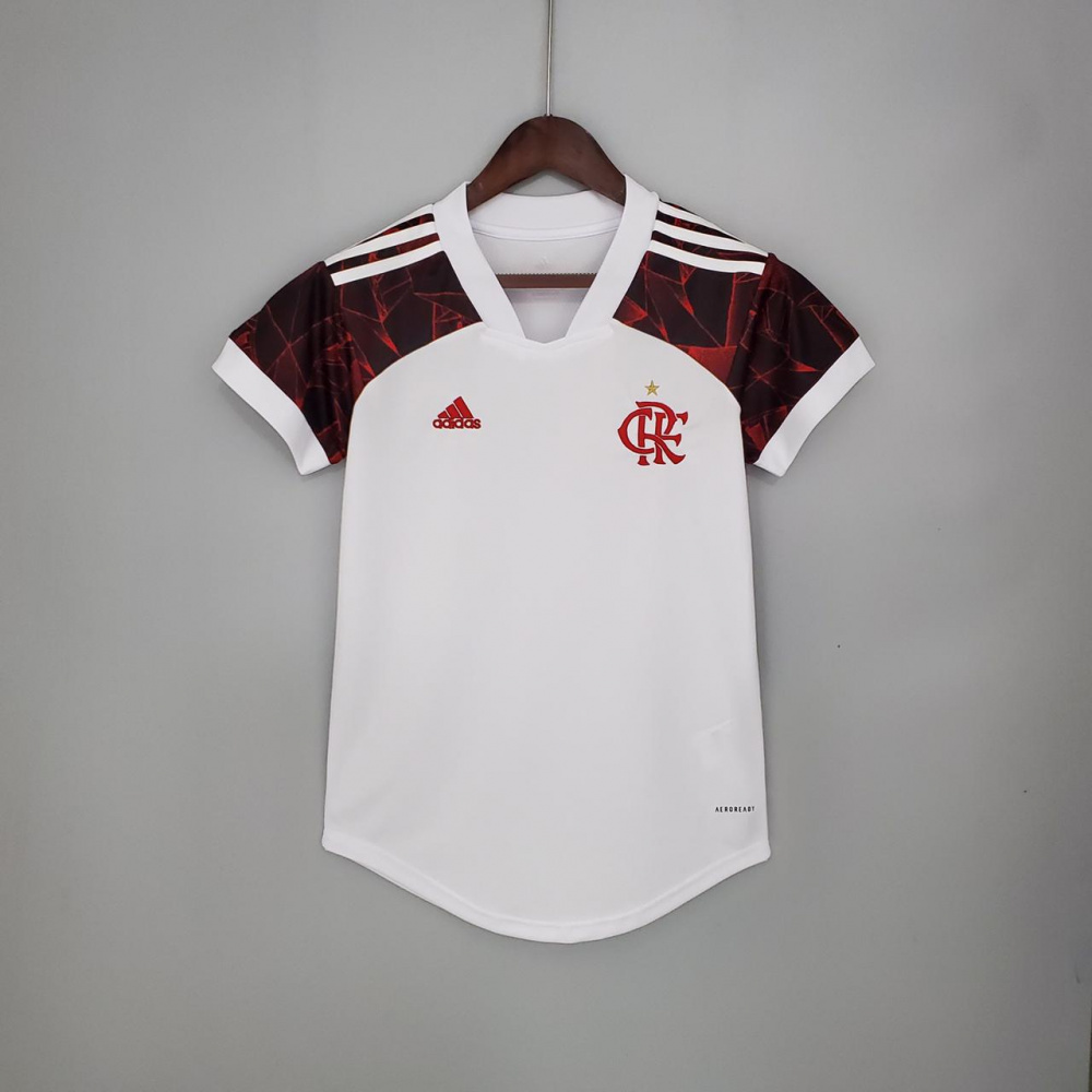camisa vermelha do flamengo feminina