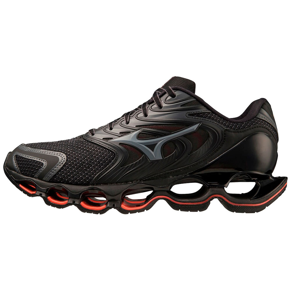 Mizuno preto best sale e vermelho