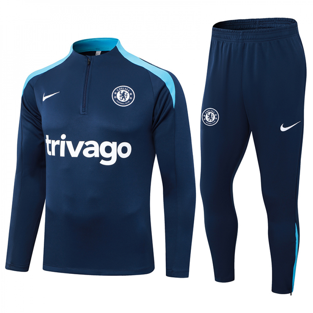 Conjunto de Frio meio zíper Chelsea II - Nike - Golden Esportes