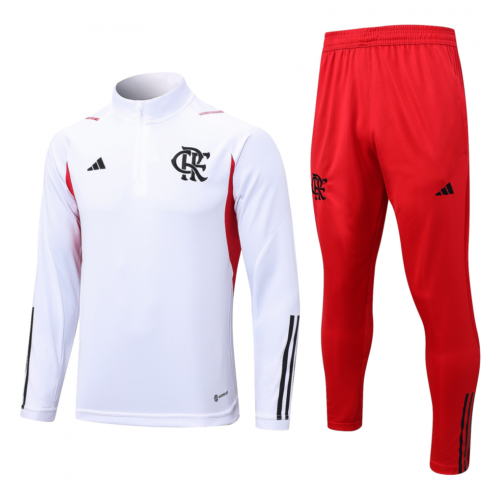 Conjunto de Frio meio zíper Flamengo III - Adidas - Golden Esportes