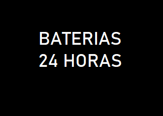 BATERIAS 24 HORAS