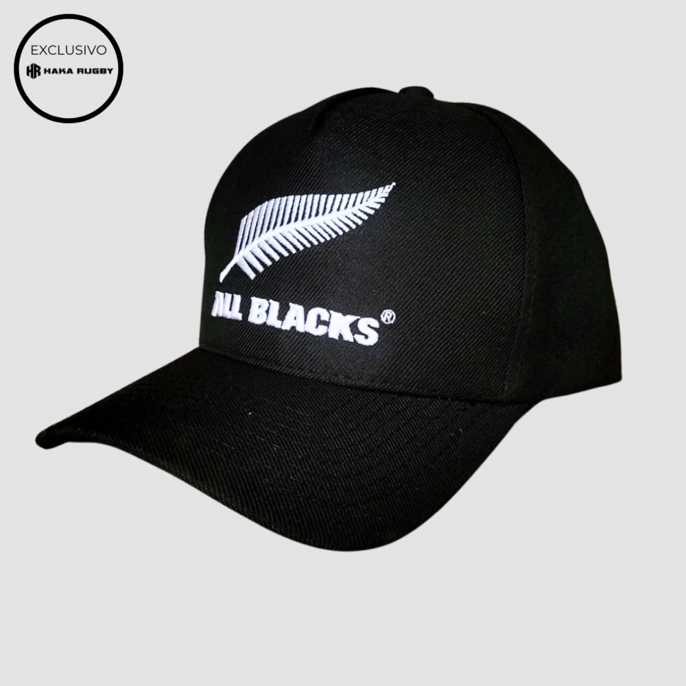 Boné Nova Zelândia All Blacks Aba Curva Preto - Snapback - 23/2024