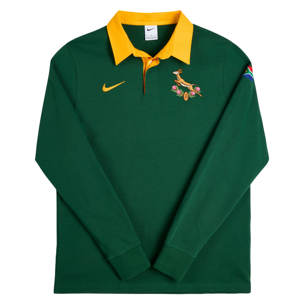 Camisa Africa do Sul Springboks 25/2026 Long Sleeve - Haka Rugby