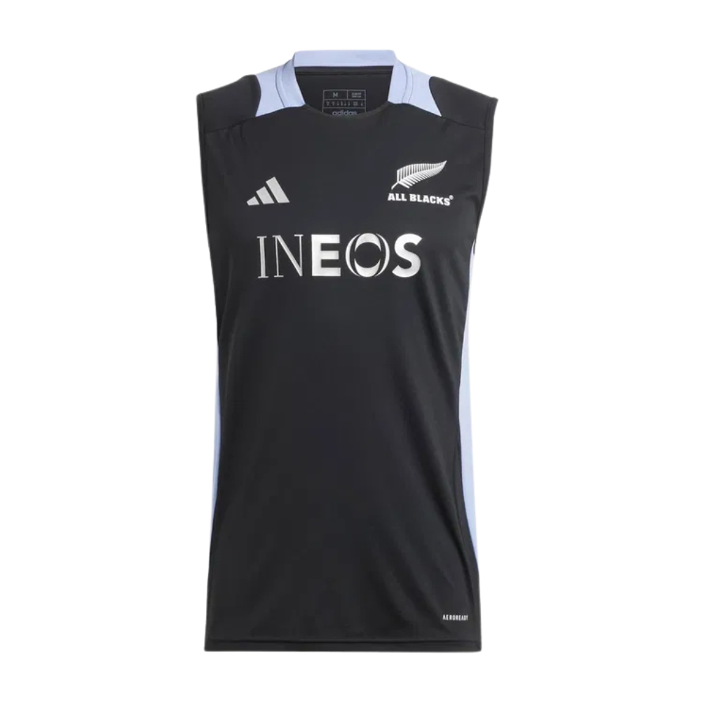 Camisa Nova Zelândia All Blacks 24/2025 Singlet - Black - Haka Rugby