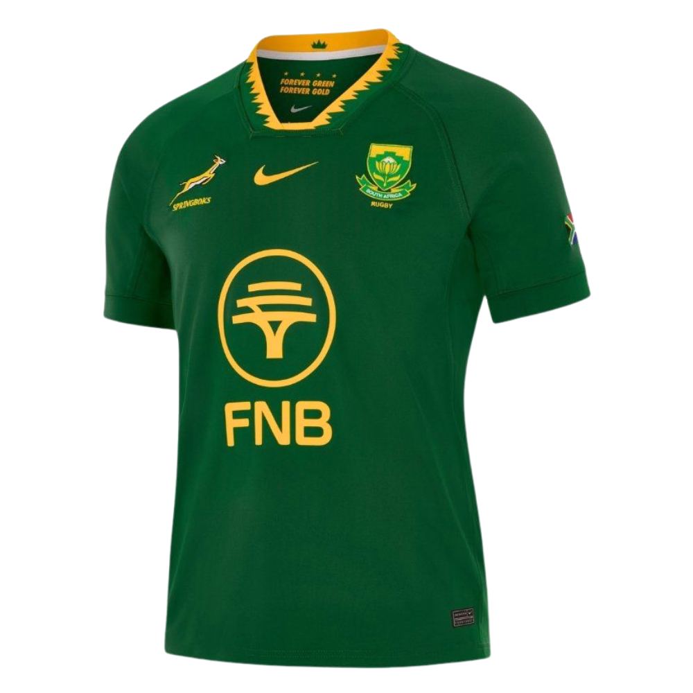 Springboks Back Print Camisa Springboks Africa do Sul Home 25/2026 - Haka Rugby