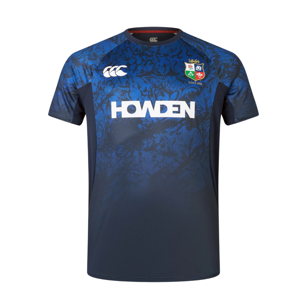 Camiseta Canterbury T-Shirt British e Irish Lions Azul 2025 - Haka