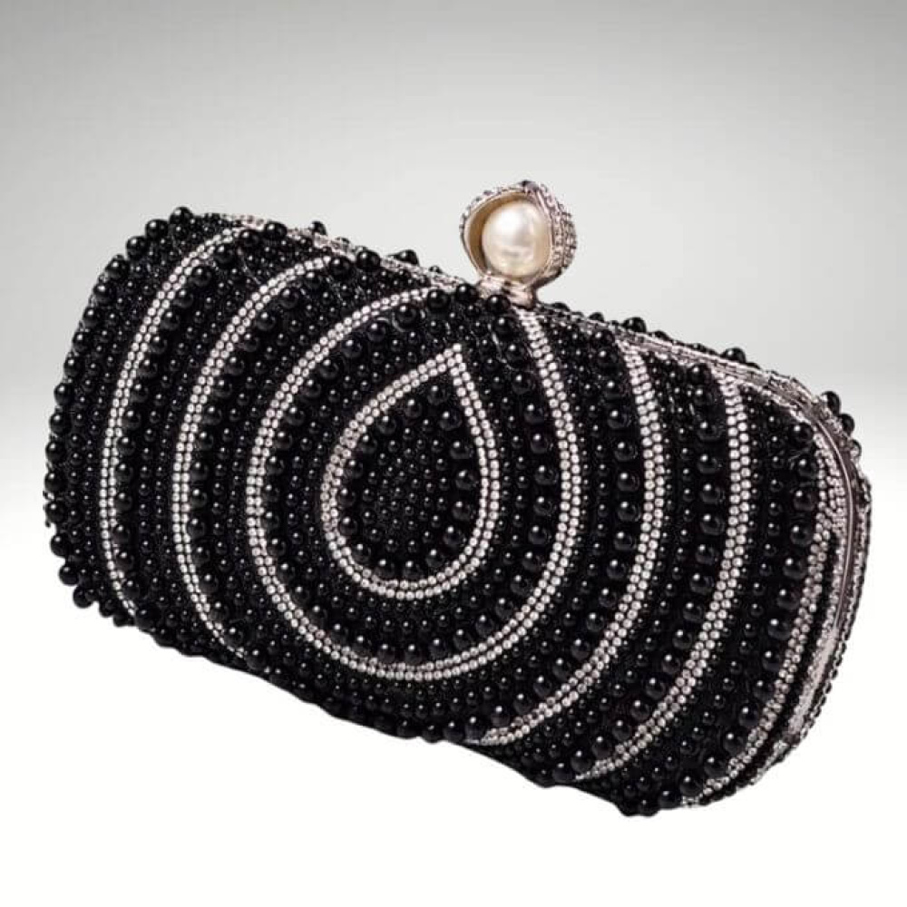 Bolsa Carteira de Festa Pérolas