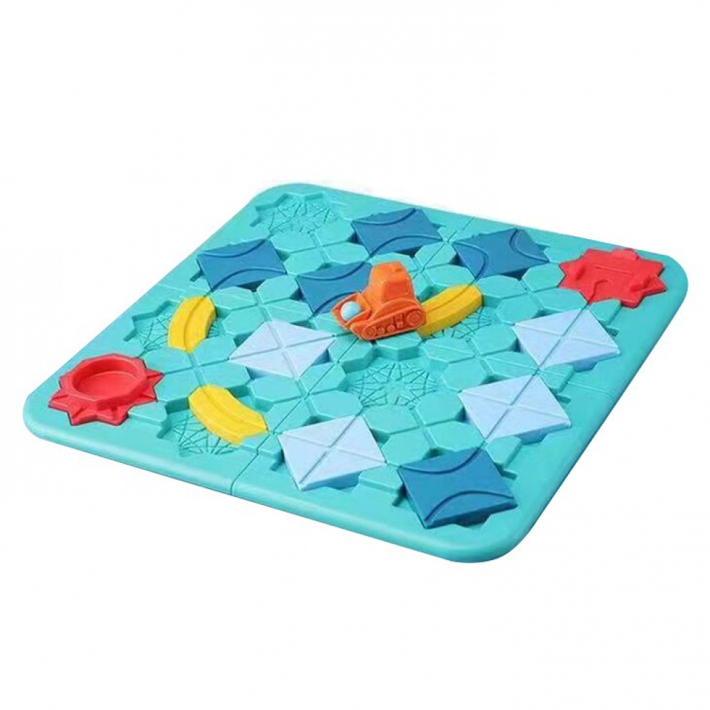 Estrada labirinto montessori pensando lógica brinquedos conjunto