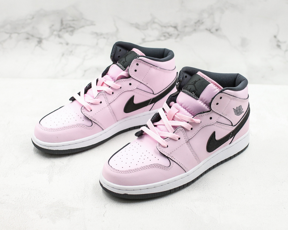 air jordan 1 mid pink foam