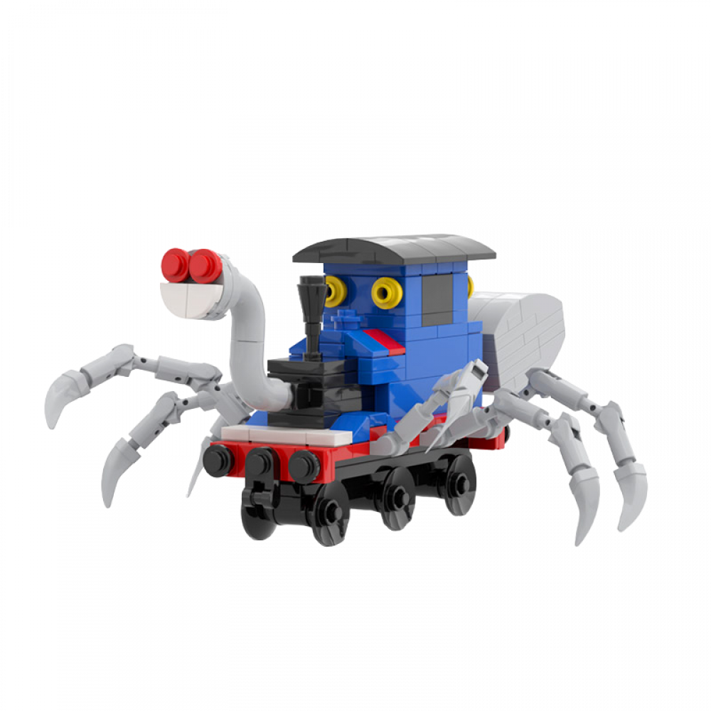 Bloco De Montar Choochoo Charles Trem Padrão Lego 18cm Novo Hype