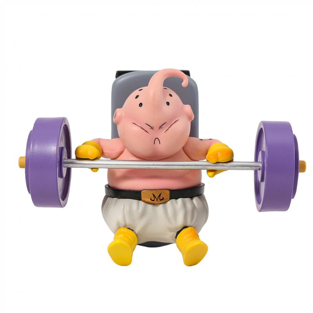 Estátua Majin Boo Malhando Majin Boo na Academia Workout Boxe