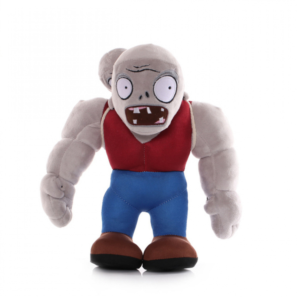 Boneco Pelúcia Aldeão Zumbi - Jogo Game Brinquedo Zombie