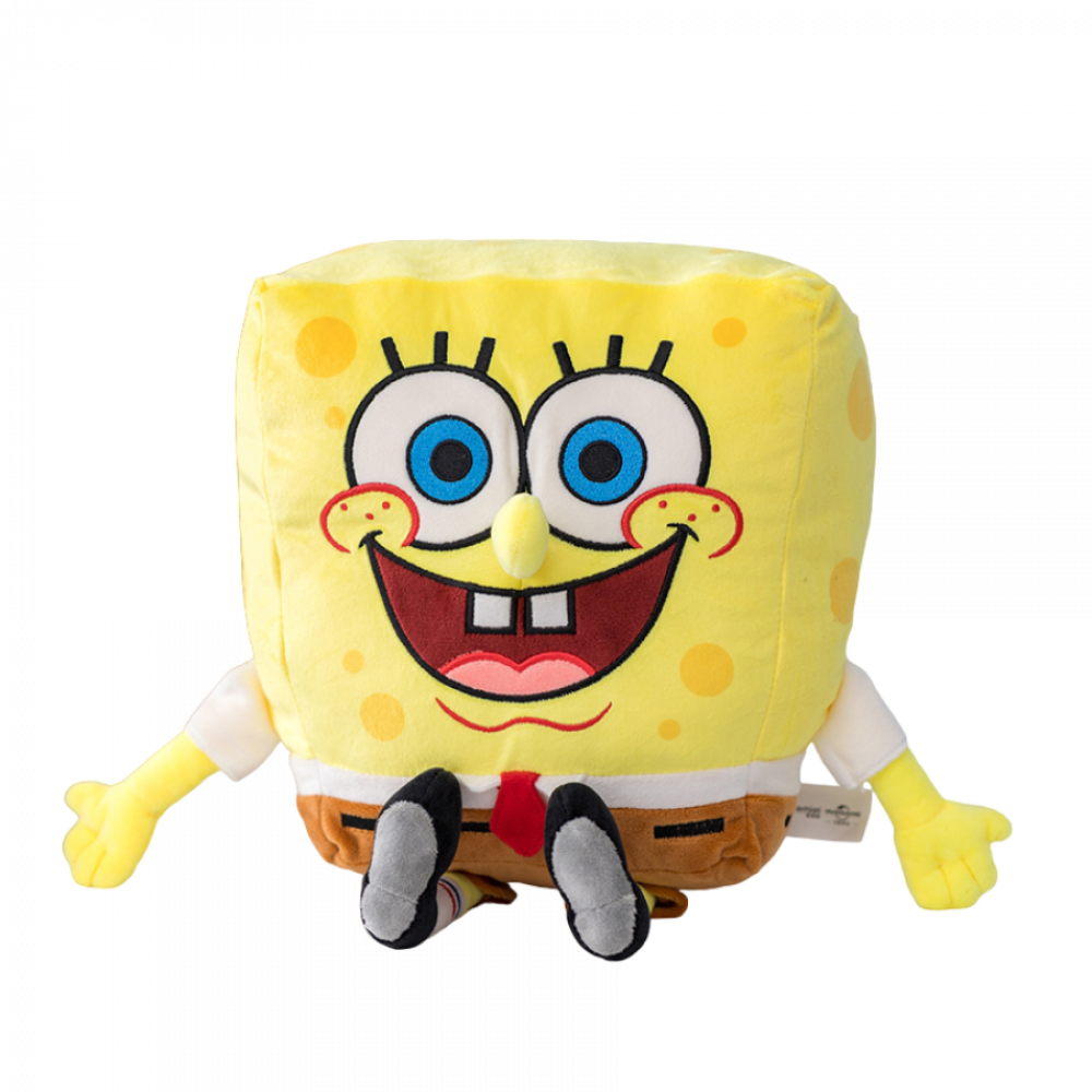 Pelúcia Bob Esponja Nickelodeon Grande Oficial 32cm Nova - Hype Loja ...