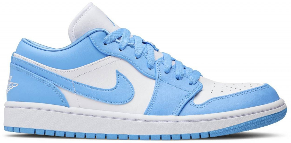 air jordan 1 branco e azul