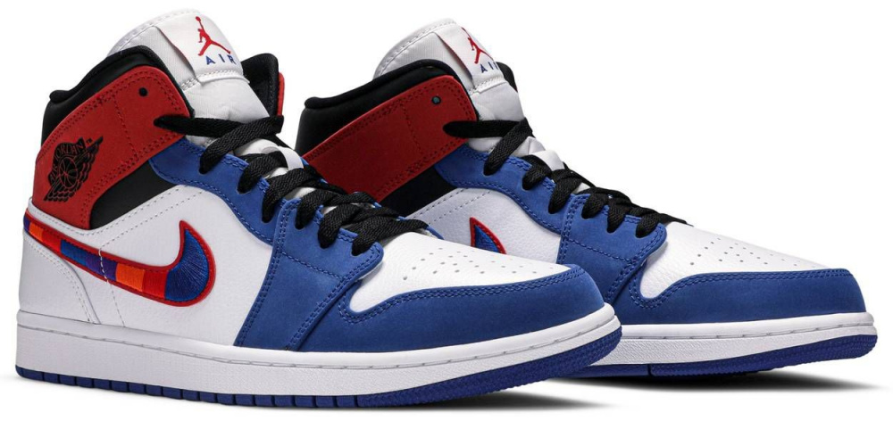 nike air jordan 1 mid se multi color