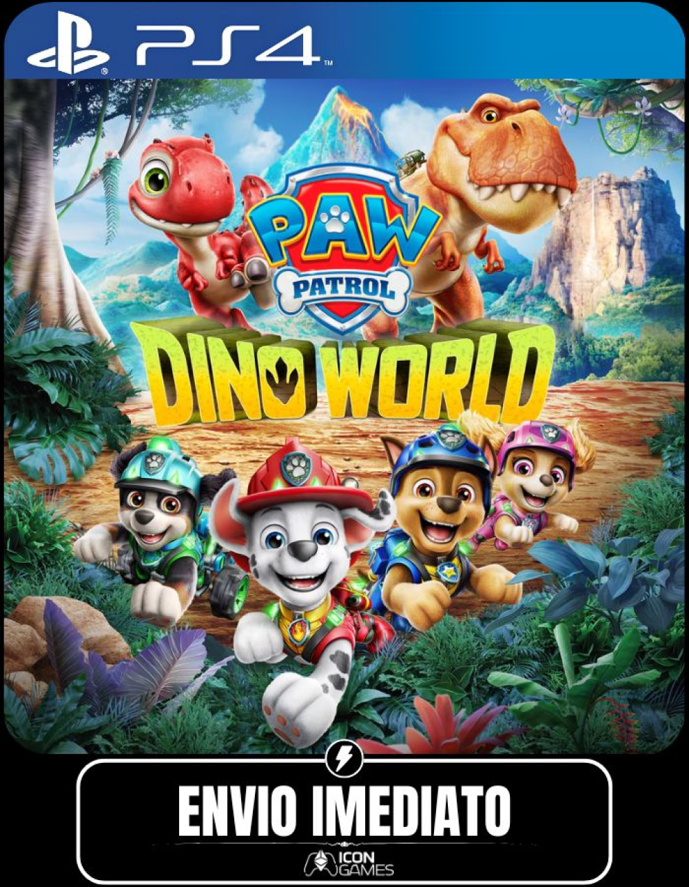 Patrulha Canina O Mundo dos Dinossauros PS4 Mídia Digital | Icon Games